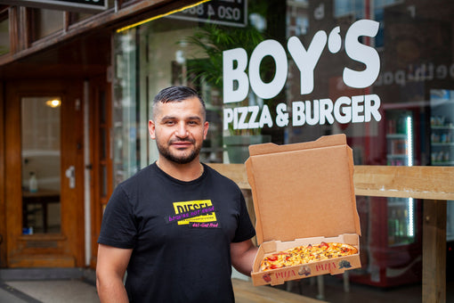 Boy's Pizza en Burger